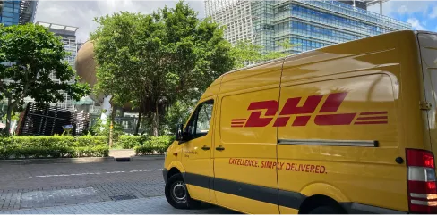 DHL logistics operations